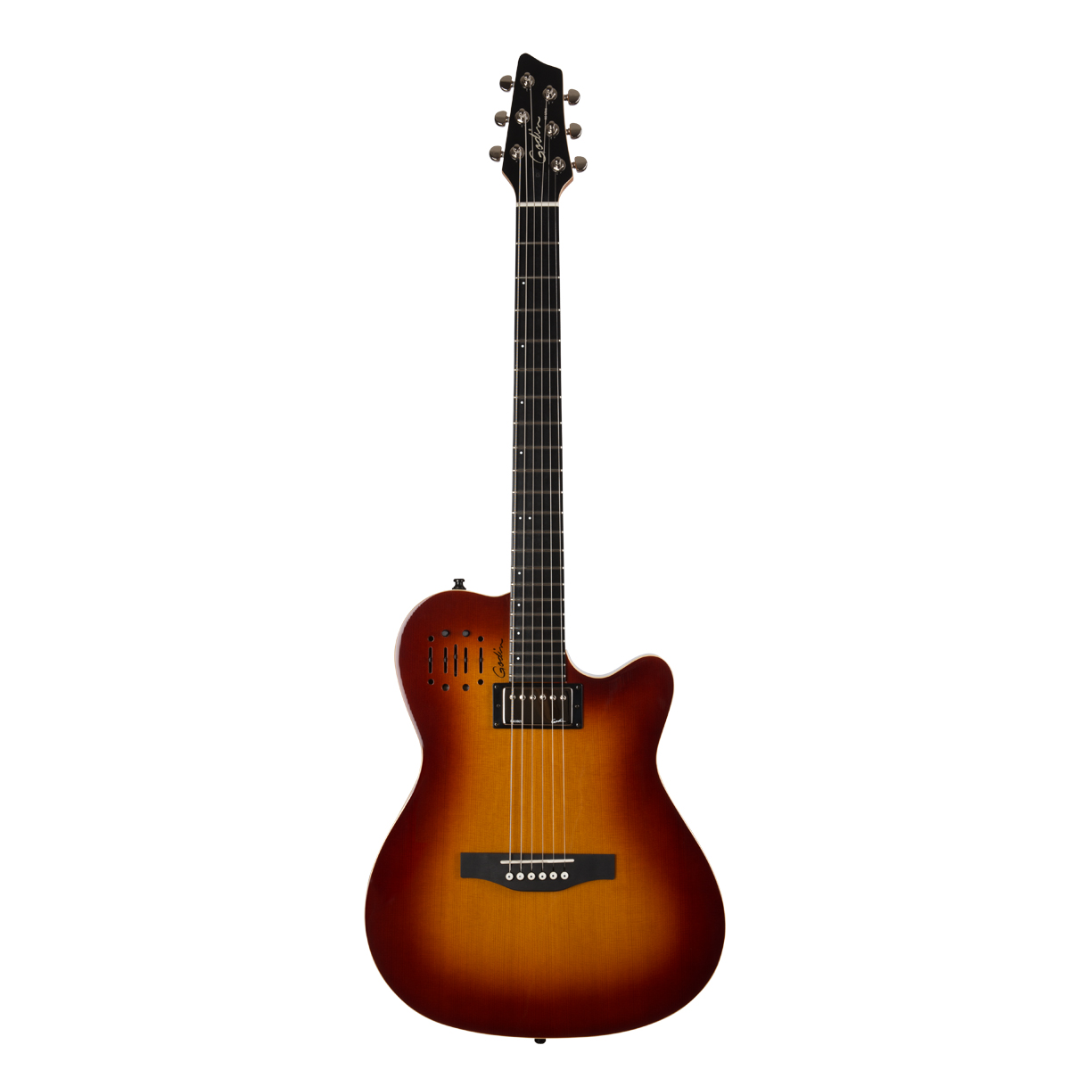 A6 ULTRA Cognac Burst HG | Godin Guitars