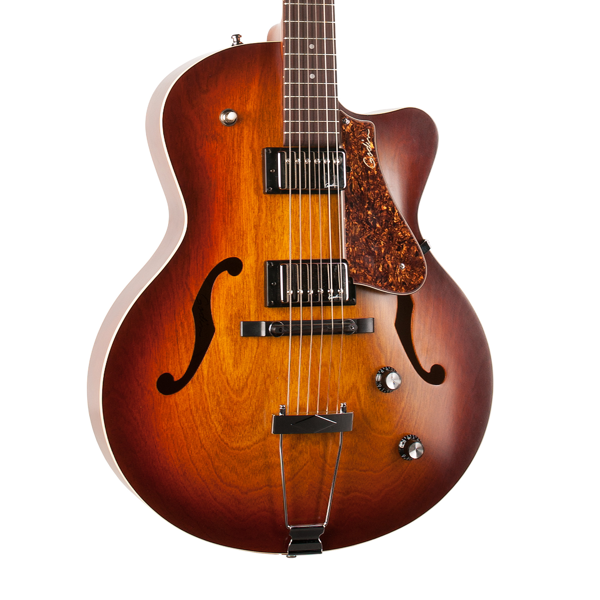 5th Avenue CW Kingpin II HB Cognac Burst | Godin Guitars