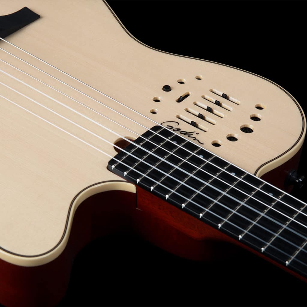 Multiac Nylon Duet Ambiance Natural HG | Godin Guitars