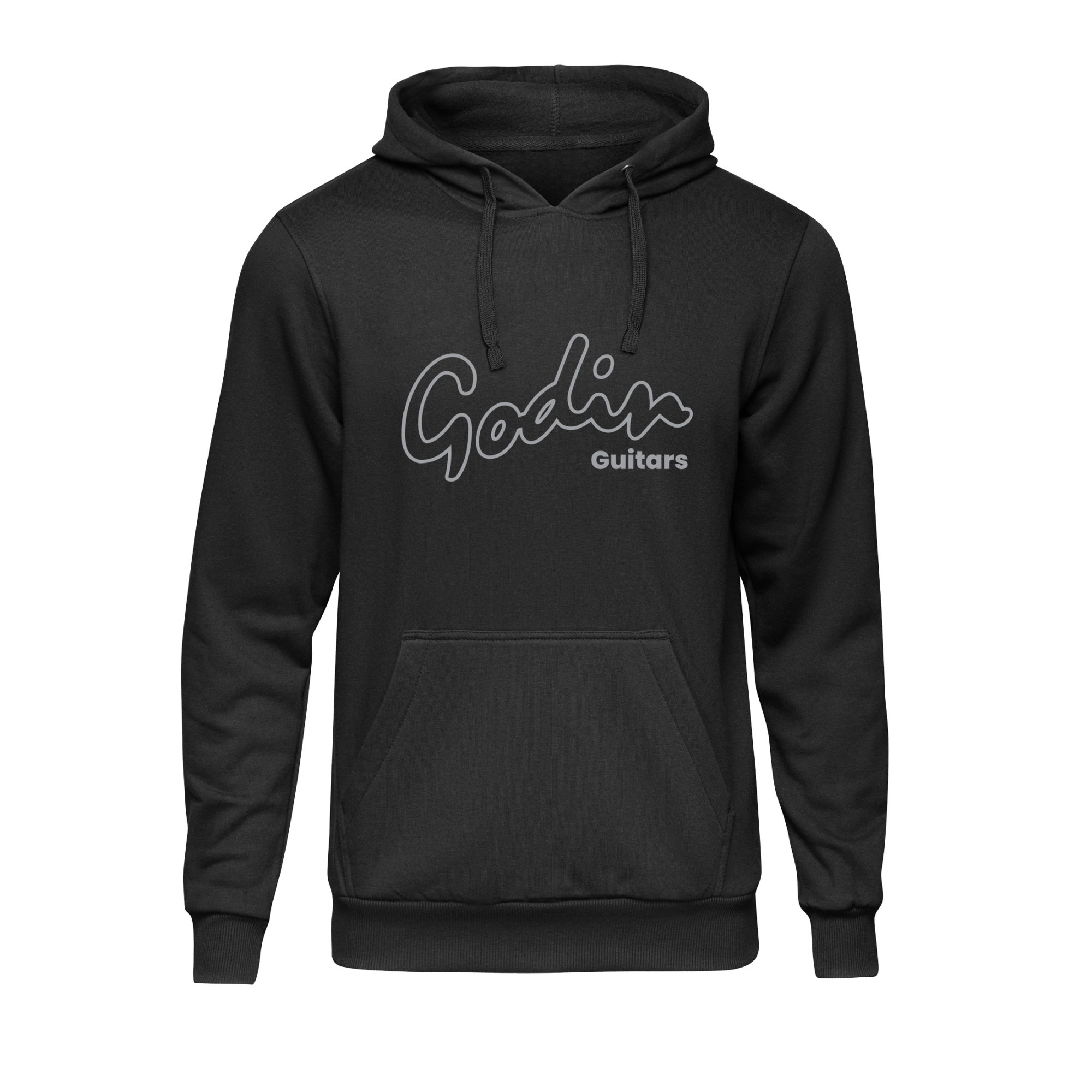 Molletons à capuche noir avec logo Godin Héritage