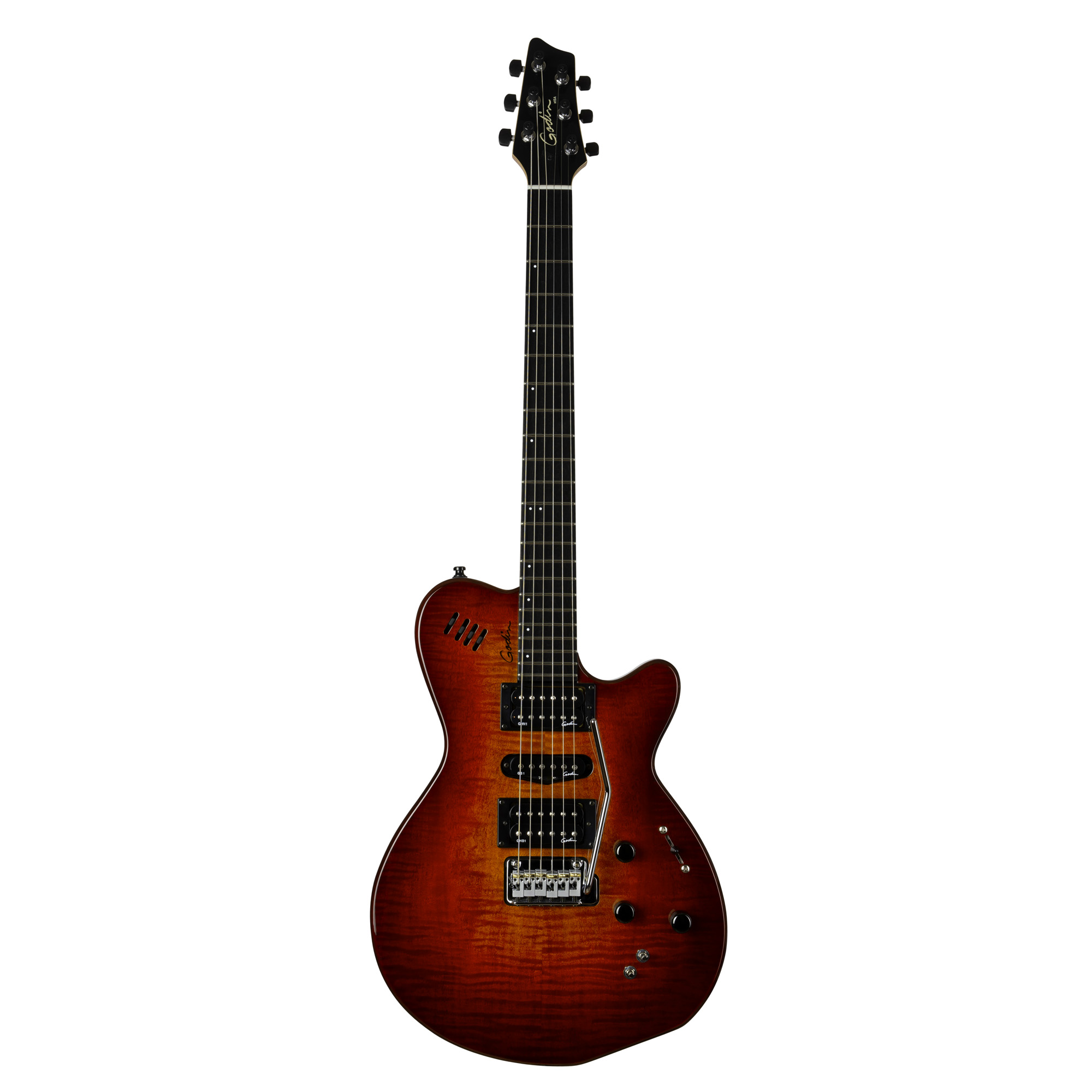 xtSA Lightburst Flame | Godin Guitars