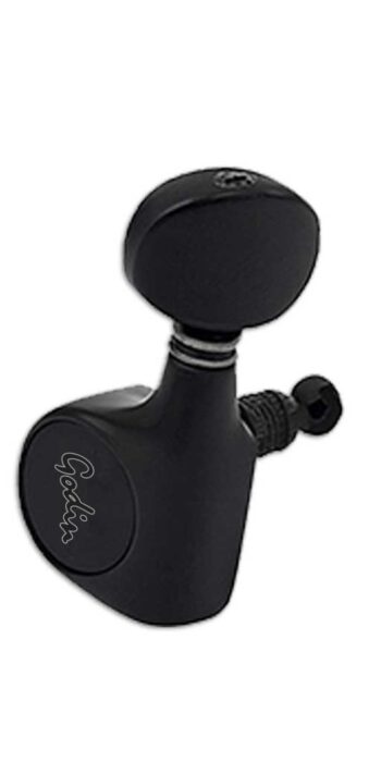 DJ433B-DM2 Inline Tuning Machines with Godin Logo