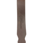 Courroie Norman En Cuir Brun avec logo