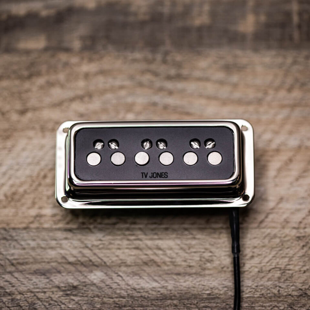 TV JONES micro chevalet T-Armond DeArmond chrome