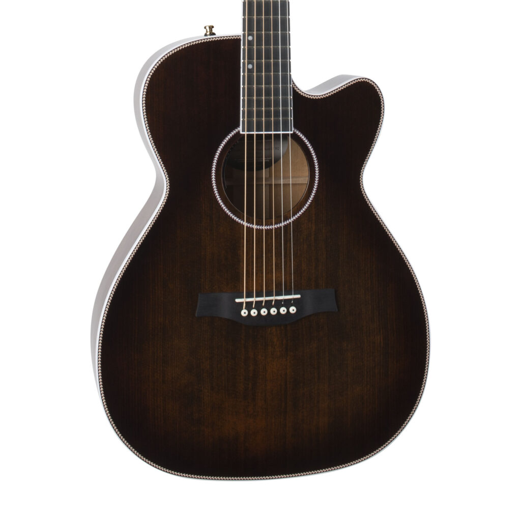 Artist Mosaic Concert Hall CW Bourbon Burst GT Anthem EQ