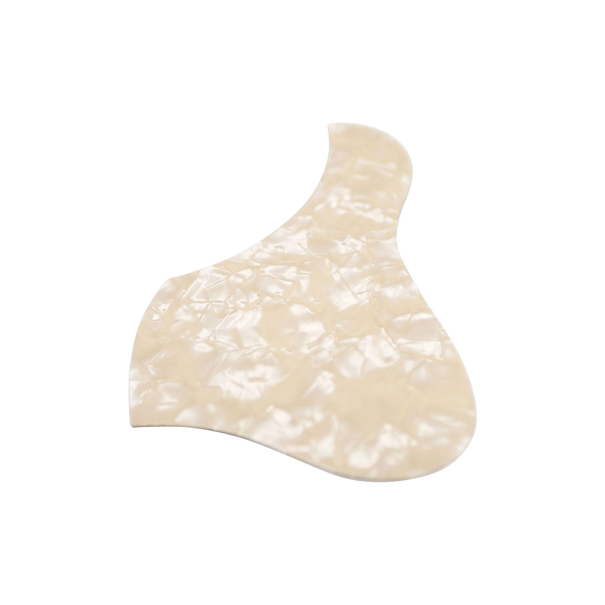 Cream pearl pickguard for concert hall & folk