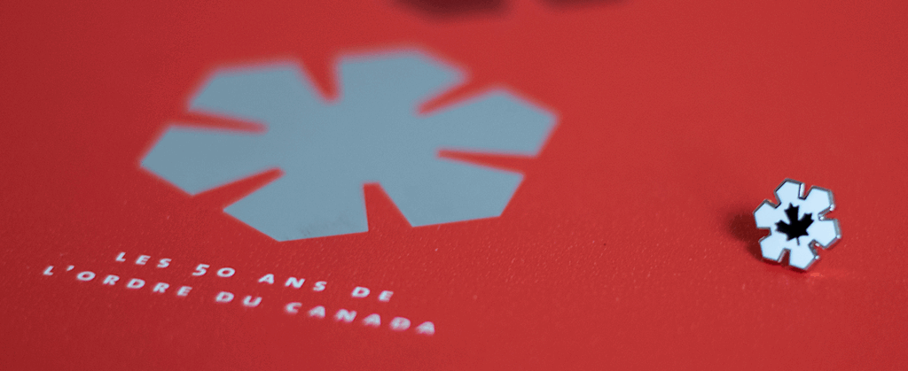 Robert Godin reçoit l'Ordre du Canada.