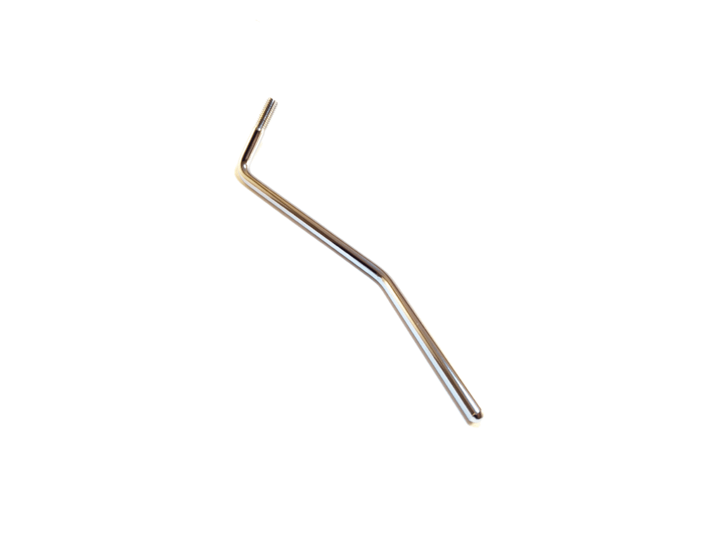 Threaded tremolo bar (not compatible with Godin Tru-Loc)