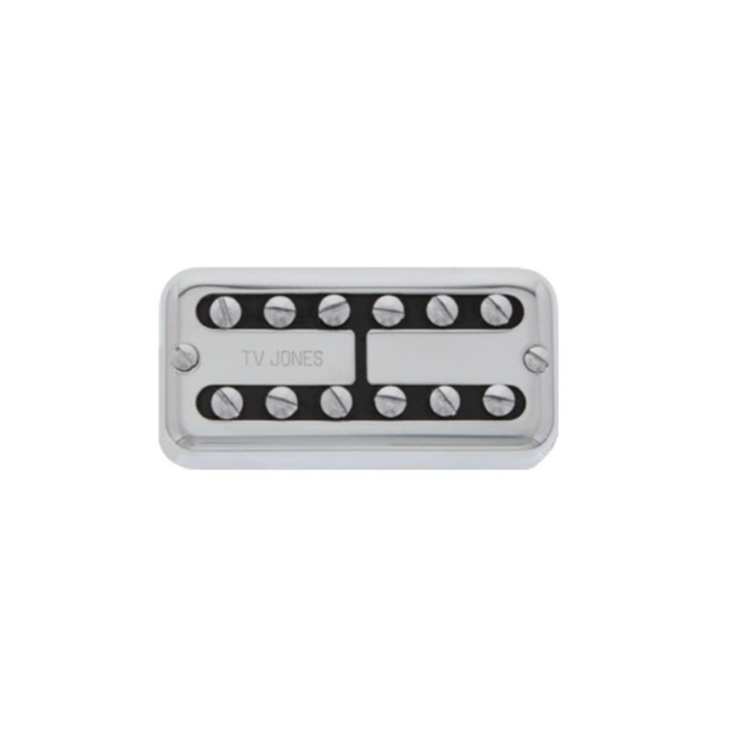 TV Jones Power’Tron neck pickup – Chrome, Universal Mount w/ Clip System