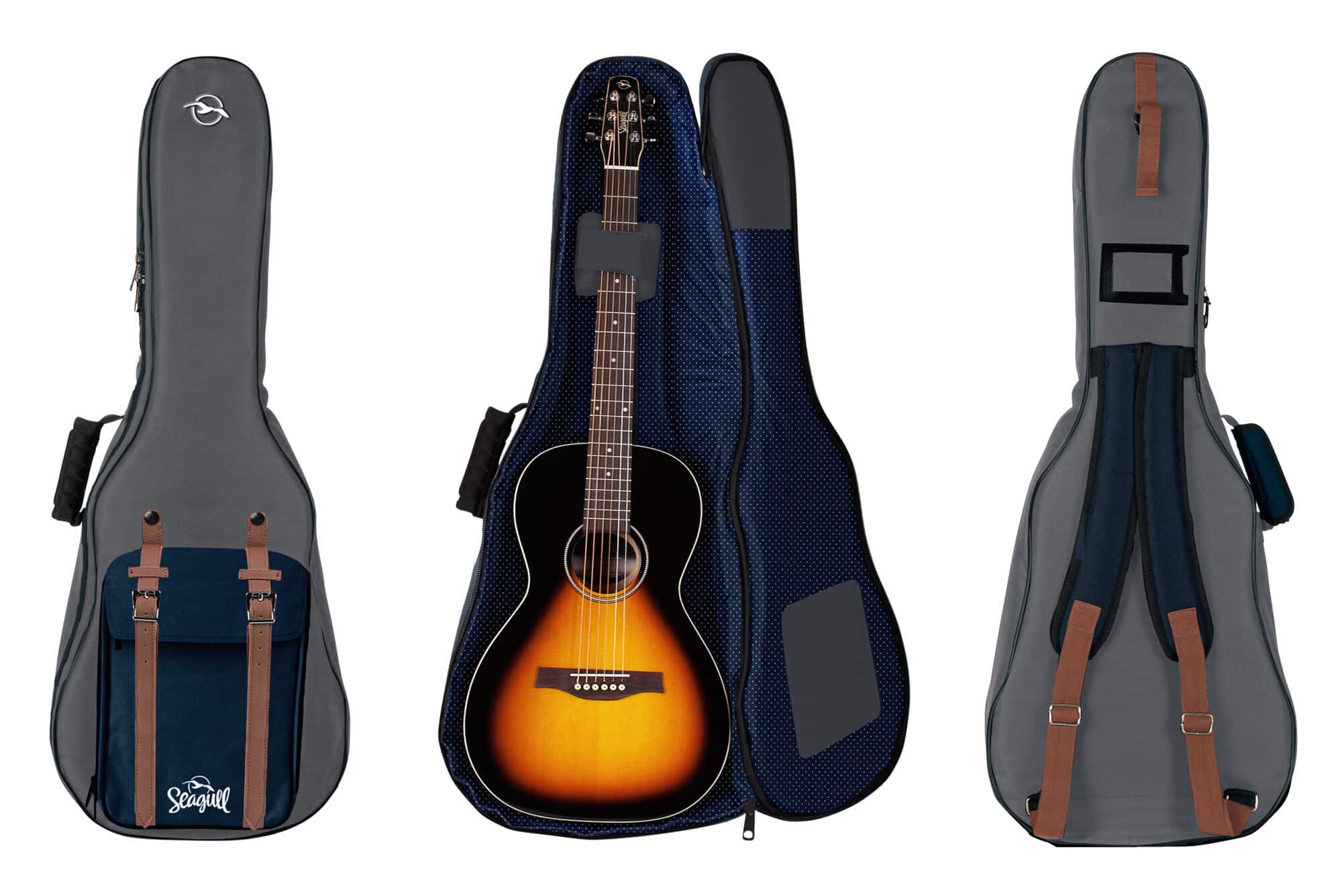 The Grey & Navy Backpack Grand